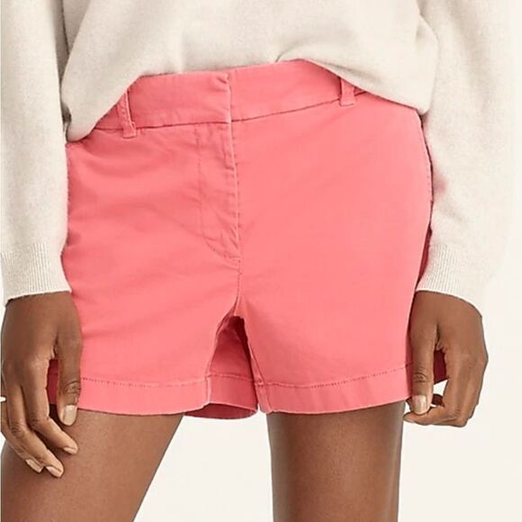 J.Crew Light Pink Chino 5" Shorts - Picture 3 of 16